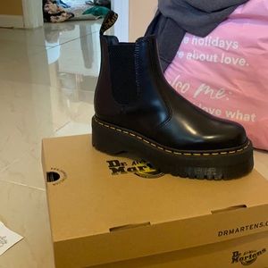 Dr. Marten Platform Chelsea Boots